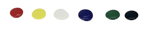 Sax Versatemp Premium Heavy-Bodied Tempera Paints, Assorted Colors, 6 Pints