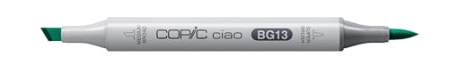 Copic Markers BG13 Ciao with Replaceable Nib, Mint Green - color: Mint Green