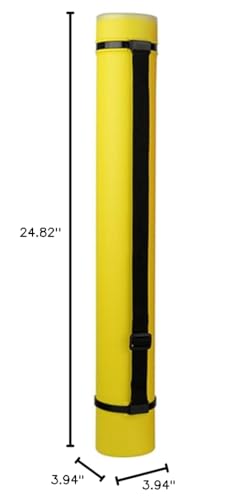 Poster Tube Extendable Poster Tube with Strap Poster Carrying Case Telescoping Tube Poster Transport Tube for Storage