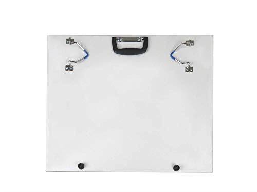 Martin Universal Design 24" x 36" Portable Art and Drawing Studio with Feet and Clips, White Melamine, 1 Each (U-SS2436B) - size: 24" x 36"