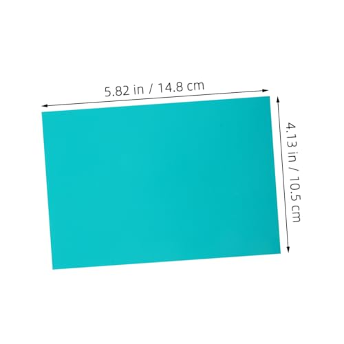 Angoily 6pcs Linoleum Block Printing Carving Plates PVC Engraving Material for Craft Projects Versatile Art Supplies for Printmaking and Stamping - size: 14.80X10.50X0.30CM