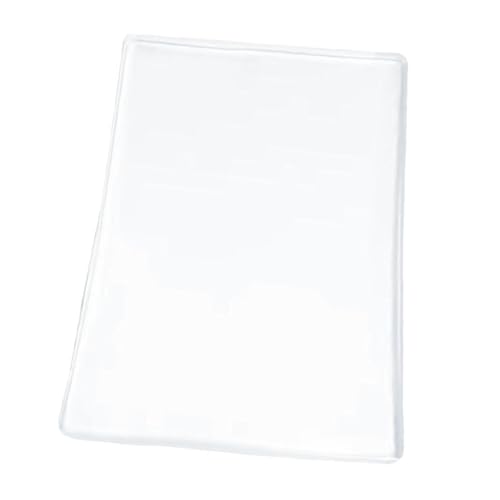 Gel Plate Washable Waterproof Print Plate Reusable Monoprinting Card to Clean Flexible Material for Arts Crafts Scrapbooking Home, A4 - size: A4