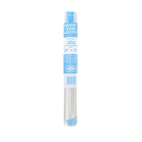 Acetate Film Roll Size: 25" x 144" (0.003)