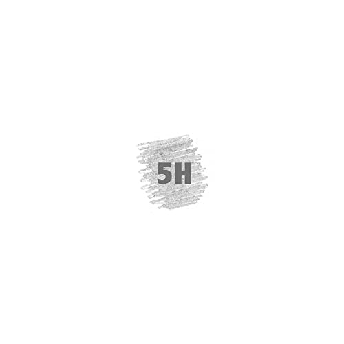 Staedtler Mars Lumograph 5H Graphite Art Drawing Pencil, Medium Hard, Break-Resistant Bonded Lead, 12 Pack, 100-5H - color: BLACK