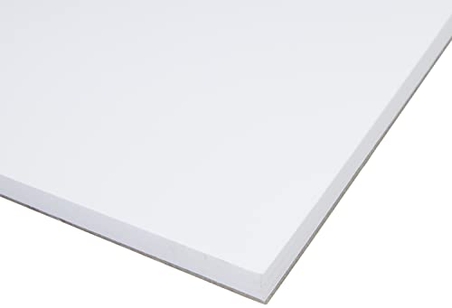 Daler-Rowney Graphic Series Smooth Surface 250gsm A4 Bristol Board Pad, Glued 1 Side, Acid-Free, 20 White Sheets, Ideal for Professional Artists & Students - size: BRISTOL PAD A4 250G 20SH, style: BRISTOL PAD A4 250G 20SH