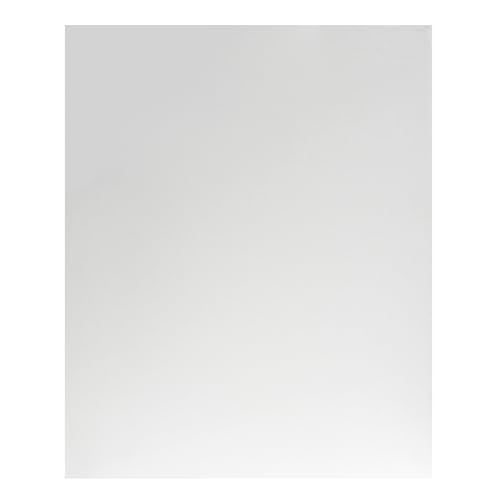 Art Alternatives Economy Cotton Stretched Canvas, White