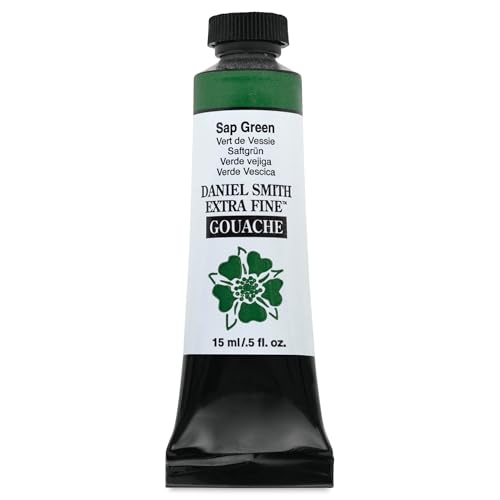 DANIEL SMITH Extra Fine Gouache - Sap Green, 15 ml Tube