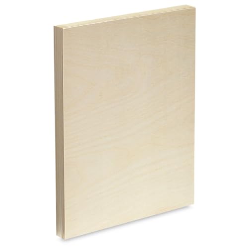 American Easel 6 Inch by 6 Inch by 7/8 Inch Deep Cradled Painting Panel