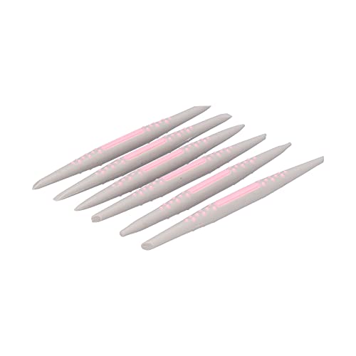 FLEXMAN 6Pcs Silicone Clay Sculpting Tool, Fondant Cake Decorating Tools, Modeling Dotting Tool, Pottery Craft Use for DIY Handicraft, Silicone Brush, Sculpture Pottery, Nail Art
