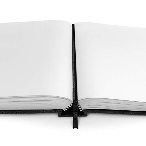 ARTEZA Hardcover Sketchbook, 8.5 x 11 in, 110 Sheets / 220 Pages, 68 lb / 100 GSM Acid-Free Drawing Paper with Ribbon Bookmark and Inner Pocket for Sketching, Drawing, and Journaling - size: 1 Pack