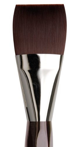 da Vinci Oil & Acrylic Series 7385 Top Acryl Paint Brush, Bright Red/Brown Synthetic with Long Ergonomic Handle, Size 28 - size: Size 50, style: Bright Brown Long