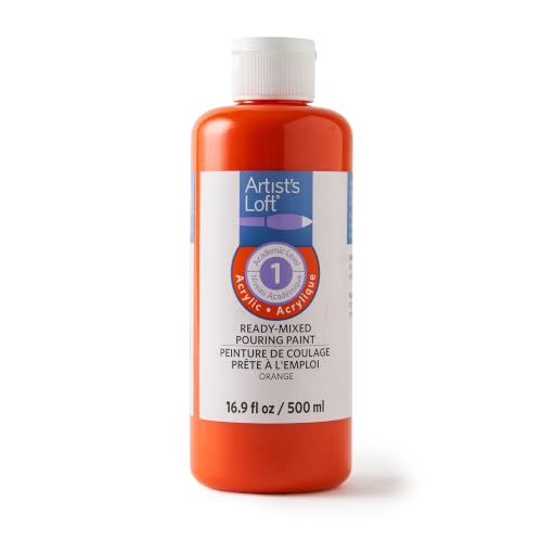Artist's Loft Acrylic Ready-Mixed Pouring Paint 500ml - color: Metallic cobalt blue