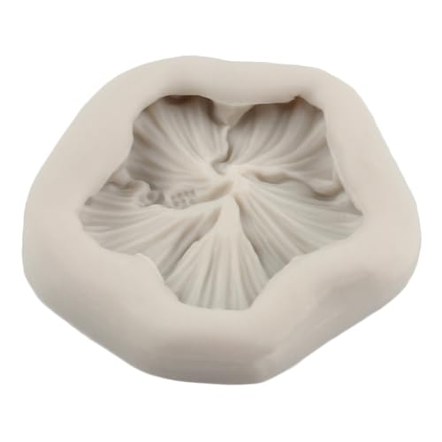 Hibiscus Flower Polymer Clay Mold Hibiscus Silicone Molds for DIY Crafts Epoxy Resin Casting Air Dry Polymer Clay Plaster Jewelry Making - color: Style O