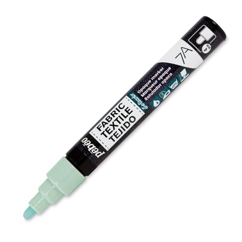 Pebeo 7A Marter Fabric Marker, 4 mm, Pastel Green - color: Pastel Green