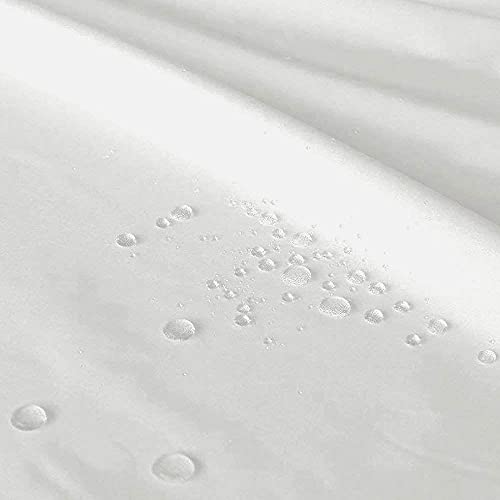Mybecca Canvas Marine Fabric 600 Denier Indoor/Outdoor White 1 Yard (36" x 56")(Cut Separate by Yard for Prime Orders)(3 ' x 4.7')