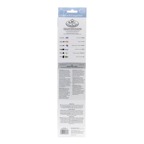 Snowhite Royal and Langnickel Brush Set, Filbert, 7-Piece - style: Filbert