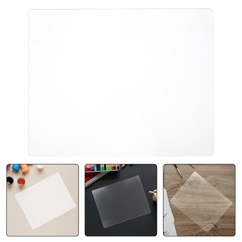 TOYANDONA Gel Press Monoprinting Print Plate, A4 8"x10" Reusable Non-Stick Gel Art for Crafts, Card Making, and Drawing Tools