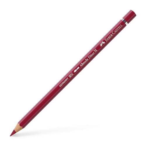 Faber-Castell Art & Graphic Albrecht Dürer Watercolour Pencil, (225), Dark Red, For Art, Craft, Drawing, Sketching, Home, School, University, Colouring - color: Dark Red