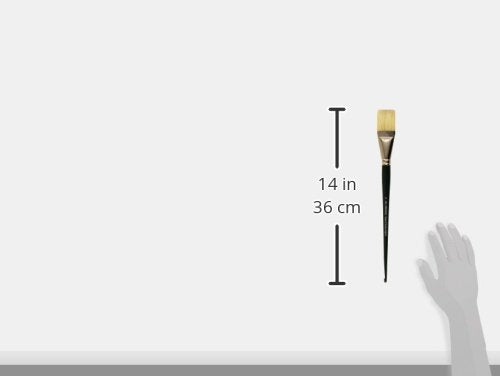 Winsor & Newton 5973716 Winton Hog Bright #16 Bristle Brush - size: #16, style: Bright