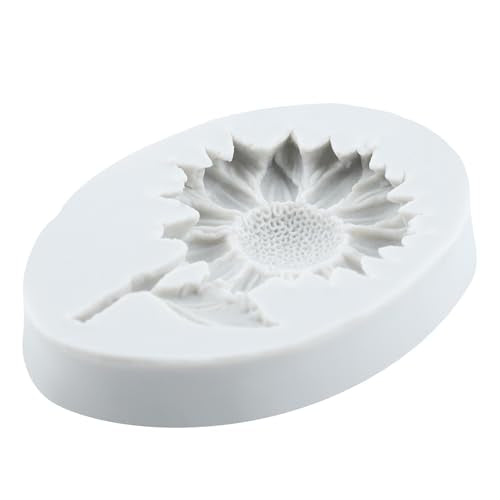 Sunflower Polymer Clay Mold Flower Silicone Molds for DIY Crafts Air Dry Plaster Polymer Clay Epoxy Resin Casting Jewelry Making - color: Style Q