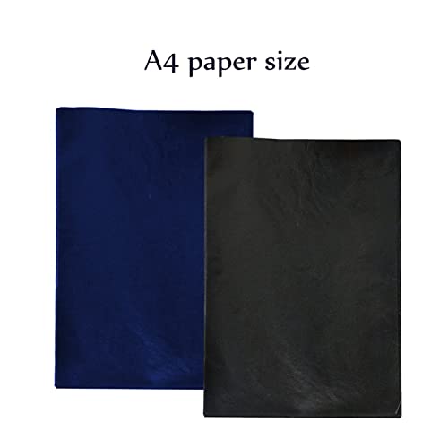 50 Sheets Carbon Paper, Carbon Paper Sheets, 8.25x11.7 Inch Graphite Paper, Tracing Graphite Transfer, for Tracing Drawing Patterns on Paper, Canvas, Wood, Fabric (3 PC) - color: 3 PC