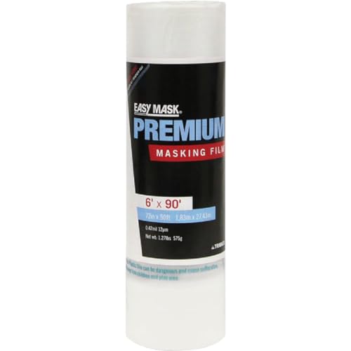 Easy Mask Premium Masking Film, 72-inch x 90-feet - size: 72" x 90', style: 72" X 90'