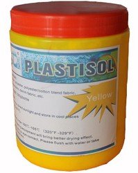 Plastisol Ink Screen Printing Oil-Based Ink (Yellow) - color: Yellow