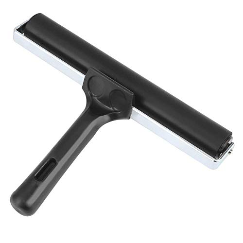 7.8 Inch Soft Rubber Brayer,Rubber Brayer Roller Paint Brush Ink Applicator Art Craft Oil Painting Tool