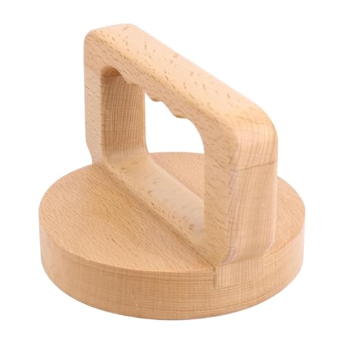 Wood Baren for Printmaking Block Printmaking Baren Easy to Use with Handle Printing Press Tool for Carving Linocut Rubbing, Ergonomic Handle