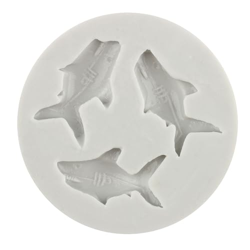 Sea Animal Polymer Clay Mold Shark Silicone Molds for DIY Crafts Air Dry Plaster Polymer Clay Epoxy Resin Casting Jewelry Making - color: Style A