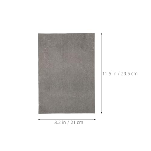 Uonlytech 200 Sheets A4 Carbon Transfer Paper Graphite Tracing Paper for Artists and Crafters Black Single-Sided Transfer Sheets for Canvas Woodworking and Metal Art Projects