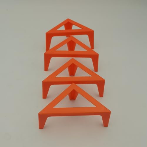 4PCS Plastic Canvas Stands For Fluid Acrylic Pouring Paints - Painter Stand & Canvas Pouring Support For Art Students - color: A