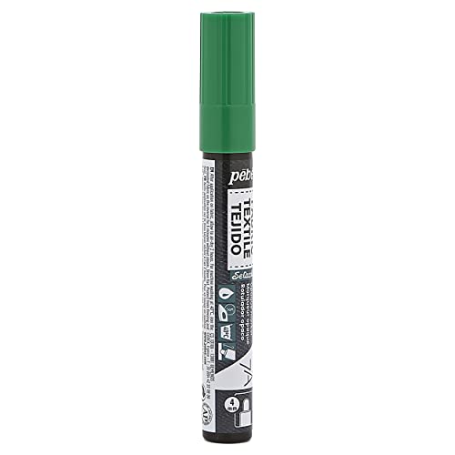 Pebeo 7A Marter Fabric Marker, 4 mm, Green - color: Green