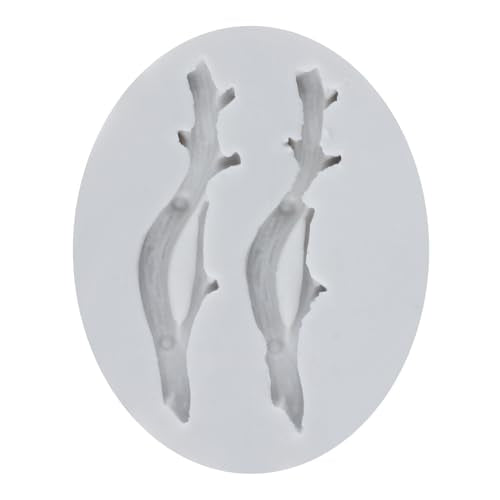 3D Tree Branch Silicone Molds Tree Branch Polymer Clay Mold for DIY Crafts Epoxy Resin Casting Air Dry Polymer Clay Plaster Jewelry Making - color: Style A