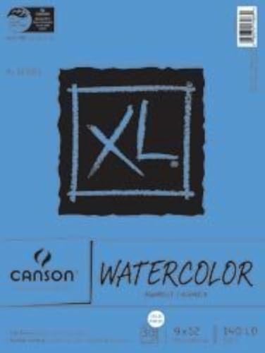 Canson Pro-Art Watercolor Paper 140 Pound 9 inch x 12 (2-Pack)