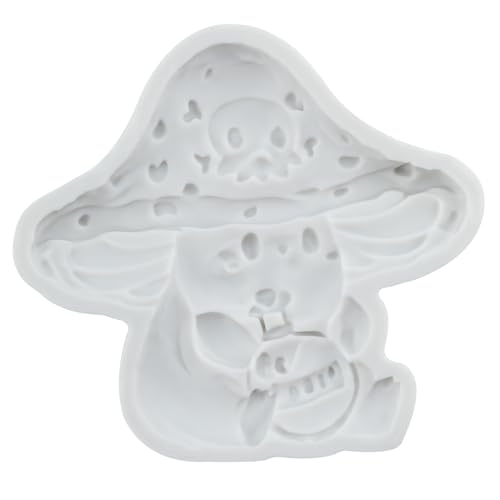 Mushroom Polymer Clay Mold Mushroom Silicone Resin Molds for DIY Crafts Epoxy Resin Casting Air Dry Polymer Clay Plaster Jewelry Making - color: Style C