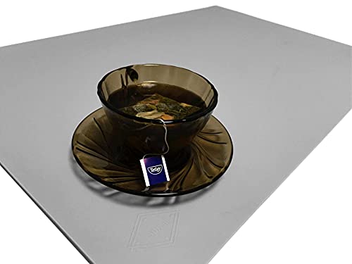 Home Essential, Supmat XL, Super Versatile Extra Large and Thick Heat Resistant Silicone Mat, Counter Mat (Light Gray) - color: Light Gray, size: X-Large