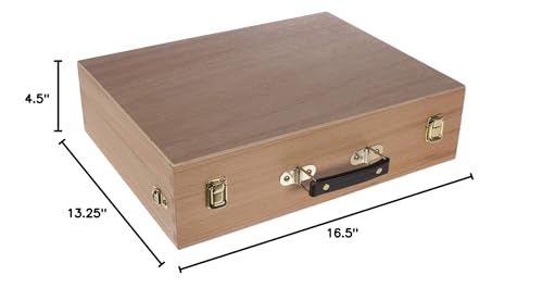 Hobby Lobby Master's Touch All Media Artist Supply Box, Briefcase Style | 5 Compartments, Stores Paints, Stamps, Brushes & Art Supplies