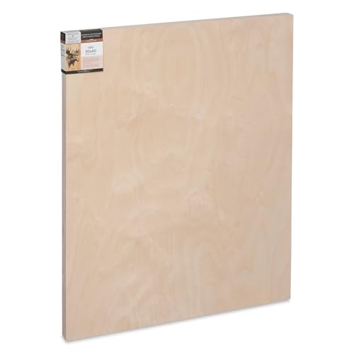 Cradled Wood Panel - 30" x 40", 1-5/8" Profile