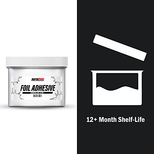Rapid Cure® Screen Printing Ink Foil Adhesive (Quart - 32oz.) - Plastisol Ink for Screen Printing, Fast Curing Fabric Paint - Screen Print Direct®, USA Made - color: Foil Adhesive, size: 32 fl oz