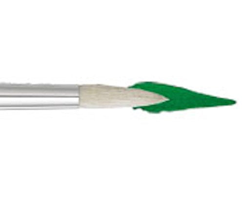 Grumbacher Academy Round Oil and Acrylic Brush, Hog Bristle, Size Z (760R.Z) - size: Z