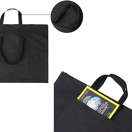 A2 Artist Portfolio Bag Large Waterproof Portfolio Case Portable Drawing Painting Board Bag Foldable Sketching Artwork Tote Bag 4K 8K Sketchpad Canvas Handbag Poster Art Supplies Storage Folder