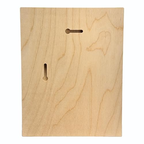 Trekell 6" x 8" Floater Panel – Baltic Birch Wood Painting Panel with Built-in Floating Frame | Made in USA