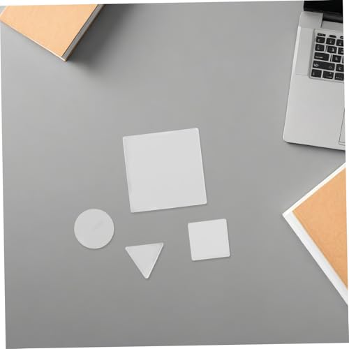 WRITWAA 4pcs Gel Printing Plates Gel Press Monoprinting Kit Reusable 8mm Thick 152x152mm for Scrapbooking Card Making and Artistic Printmaking Supplies