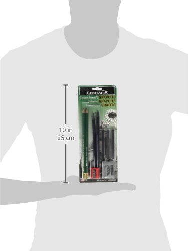 General Pencil 97139-BP Graphite Drawing Essentials Tool Kit