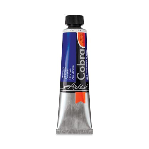 Cobra Artist Water Mixable Oil Paint - Ultramarine, 40 ml tube