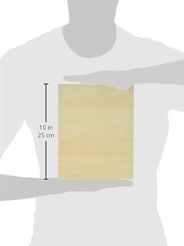 Ampersand Artist Panel Unprimed Basswood, 1.5 Inch Depth, 8X10 Inch (UPWP150810) - size: 8X10, style: 1-1/2" Cradled