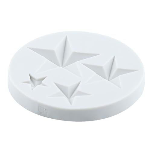 Star Polymer Clay Mold Five Pointed Star Silicone Molds for DIY Crafts Air Dry Plaster Polymer Clay Epoxy Resin Casting Jewelry Making - color: Style B
