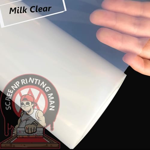 Silk Screen Printing Film 17"x100ft. Roll Waterproof Inkjet Transparent Film