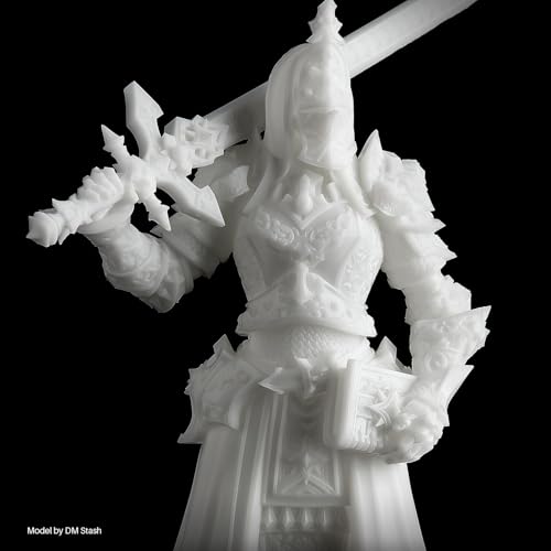 ELEGOO ABS-Like Resin 3.0 Pro, Higher Scratch-Resistance 3D Printing Photopolymer Resin, 405nm UV Resin for MSLA/DLP/LCD Printers Fast Curing High Precision Non-Brittle, White 1000g - color: White, size: M-1000g